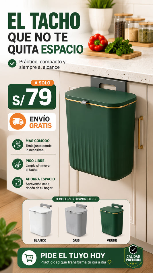 Tacho de Basura Colgante