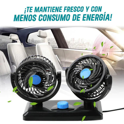 Ventilador de Auto 2 en 1