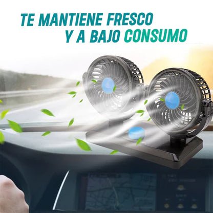 Ventilador de Auto 2 en 1
