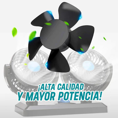 Ventilador de Auto 2 en 1