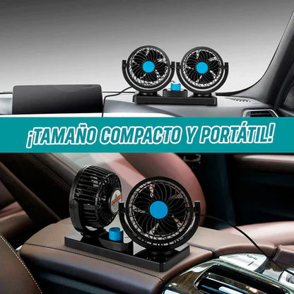 Ventilador de Auto 2 en 1