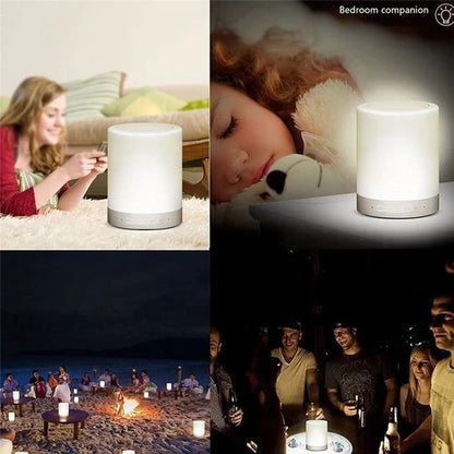 Lampara RGB con parlante bluetooth tactil