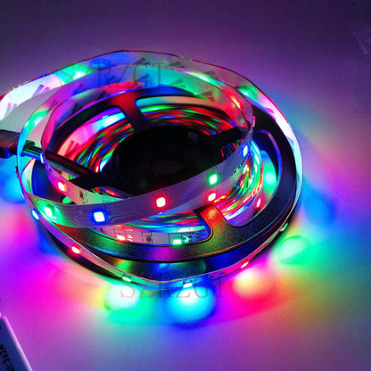 Luces RGB 3528 5m con control inalámbrico