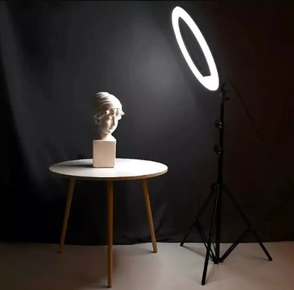 Aro De Luz Led 26cm + Trípode 2m + Adaptador Celular Camara
