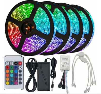 Luces RGB 5050 5m con control inalámbrico