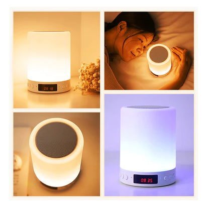 Lampara RGB con parlante bluetooth tactil