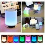 Lampara RGB con parlante bluetooth tactil