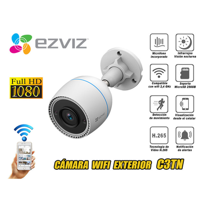 Cámara Wifi C3TN Exterior 1080P Full HD - Ezviz