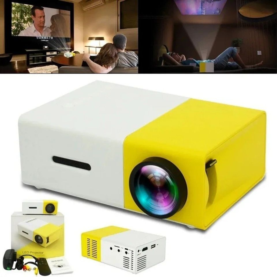 Mini Proyector Led Portátil Para Cine En Casa