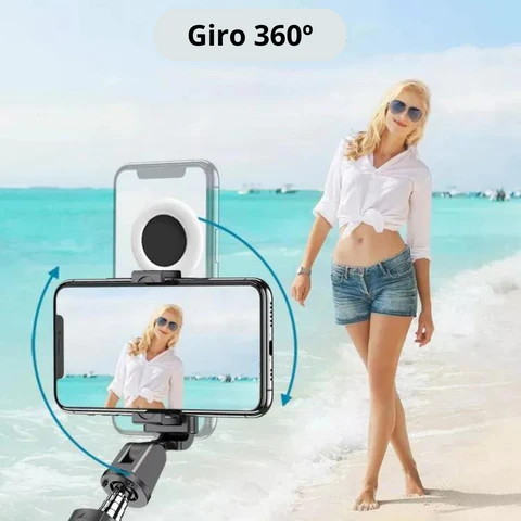 Palito Selfie - Tripode + 70cm Aros de luz led
